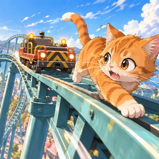 CAT ESCAPE COASTER cover art