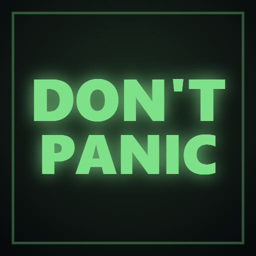 DON'T PANIC cover art