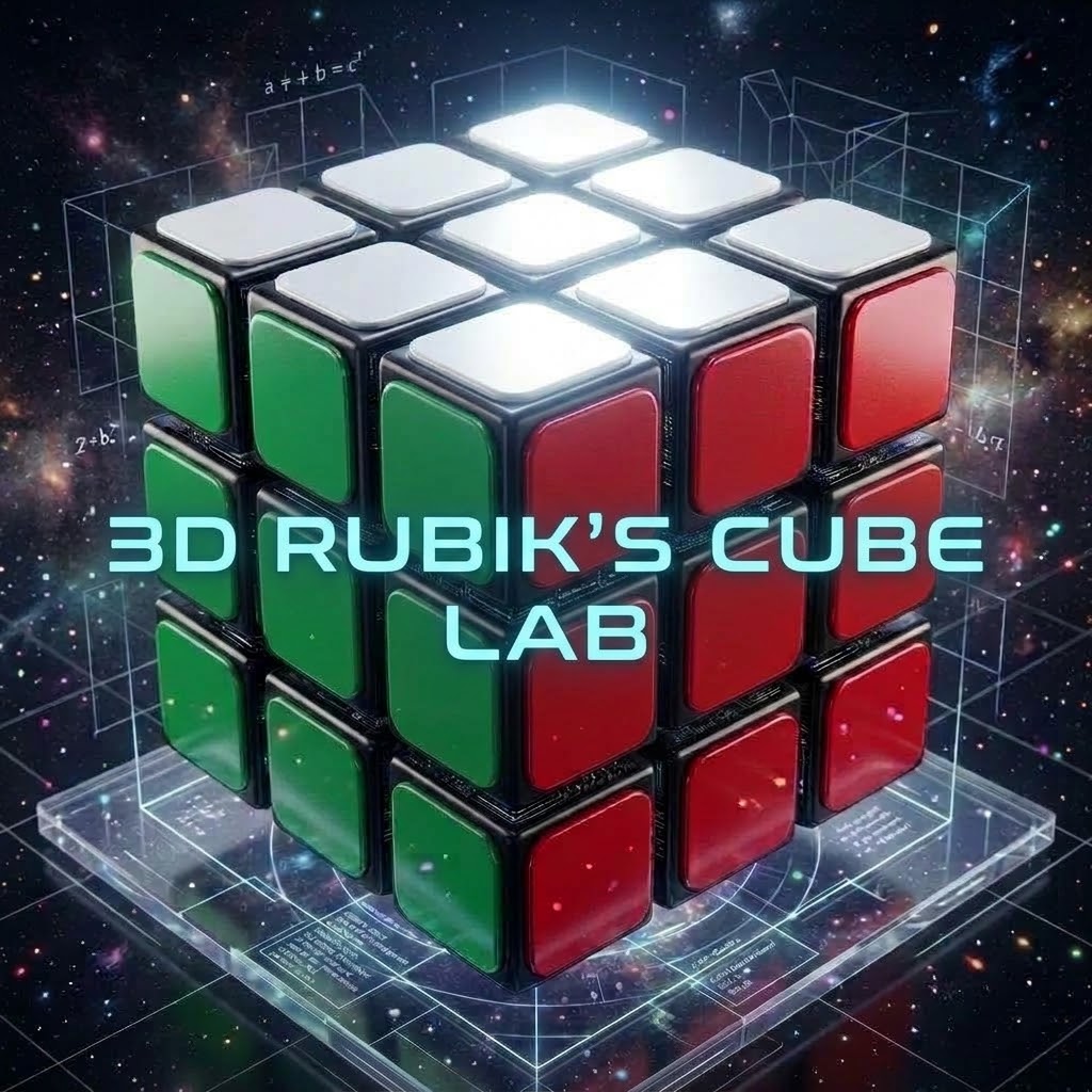 3D Rubik's Cube Lab cover art
