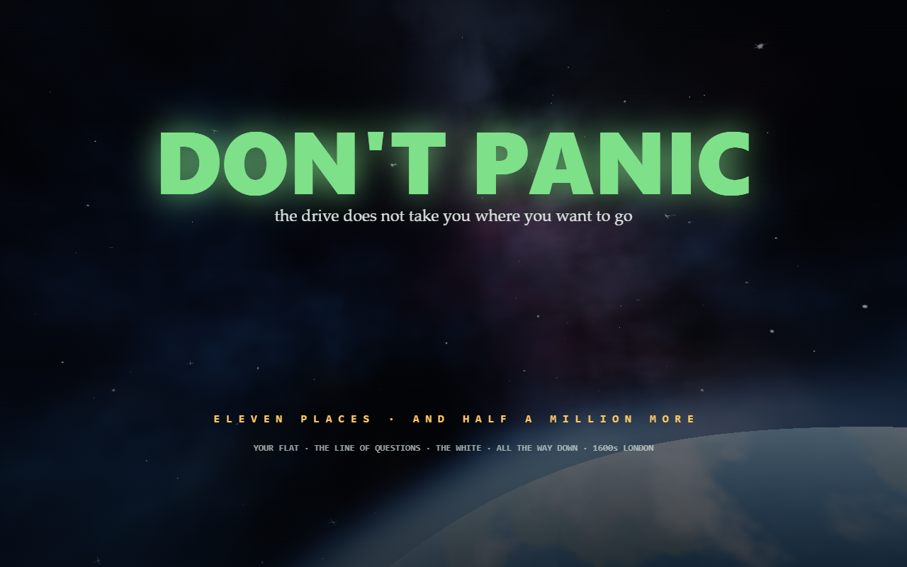 DON'T PANIC cover art